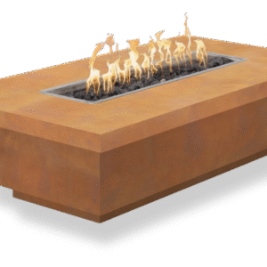 72" Fremont Fire Pit - Corten Steel - Match Lit - Natural Gas